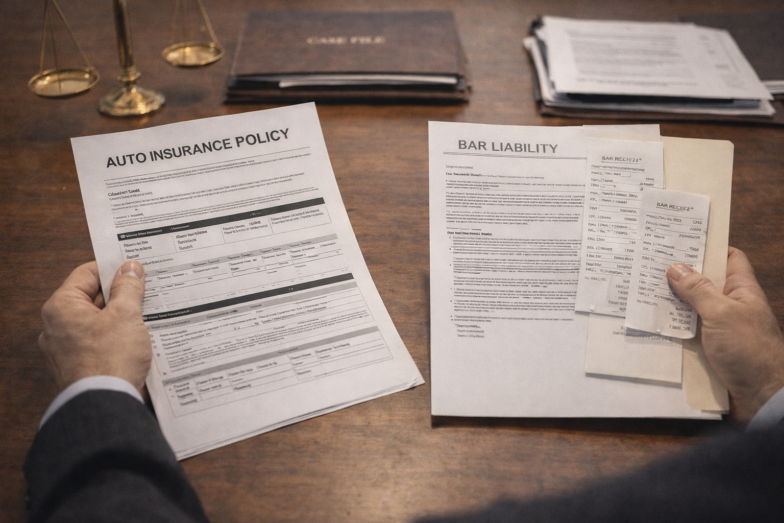 Comparing legal and insurance documents