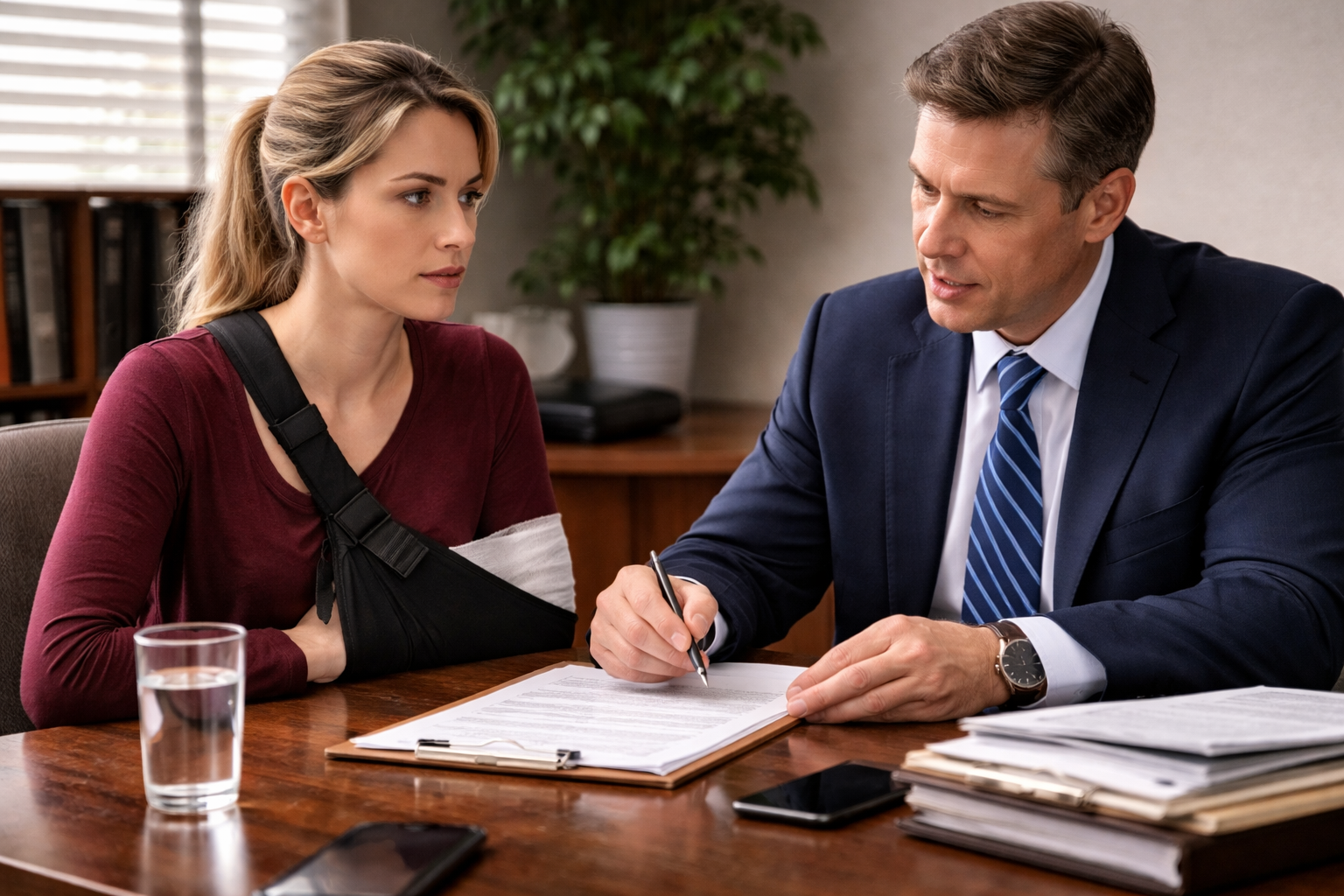 uninsured underinsured drunk driver claims Houston lawyer consultation image