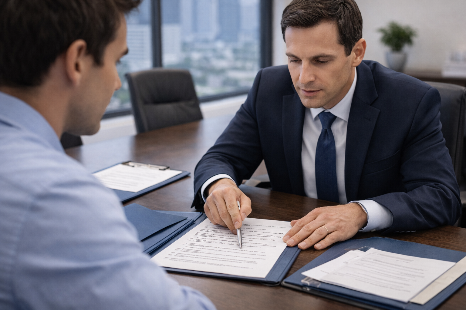 Consultation in a professional setting