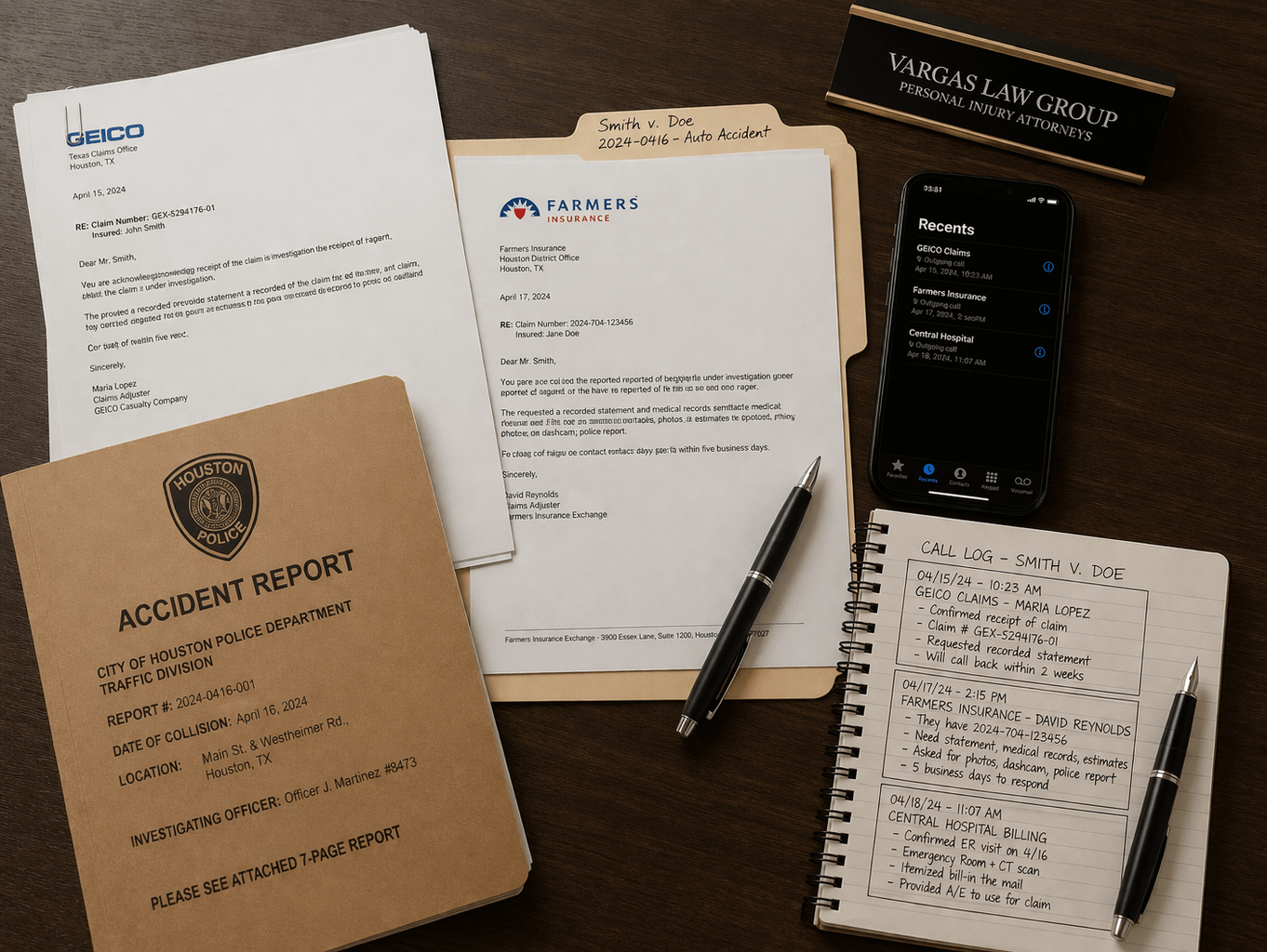 uninsured underinsured drunk driver claims Houston insurance records image