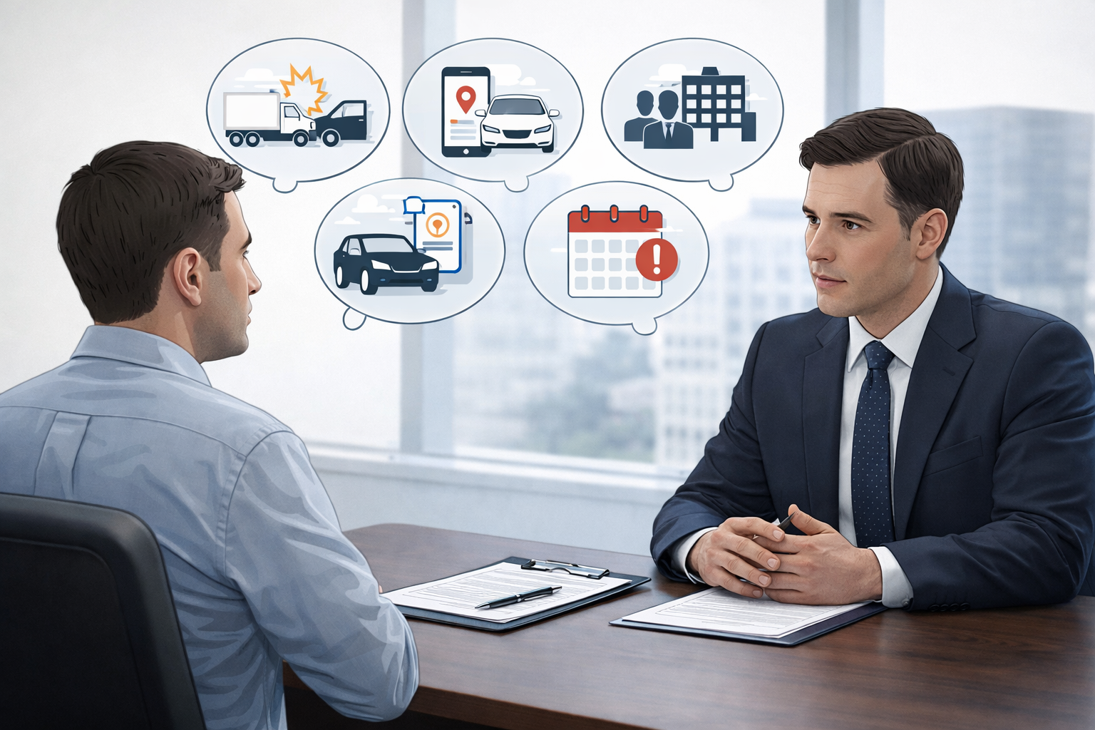 Legal consultation on a case