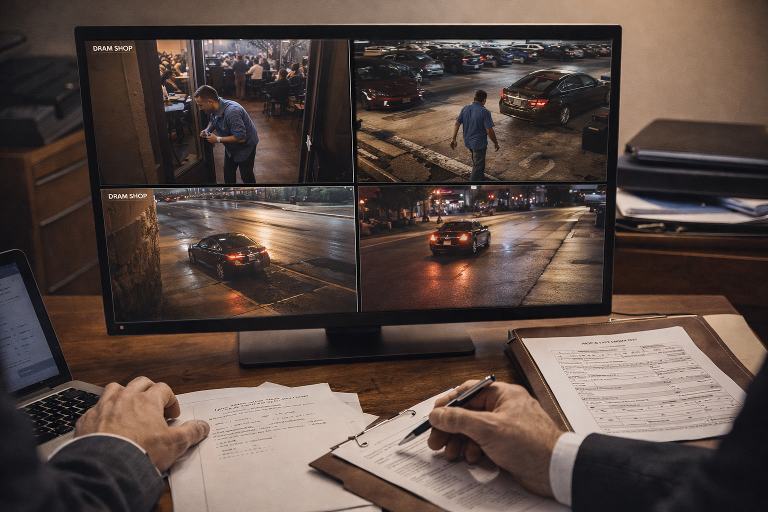 Legal review of surveillance footage