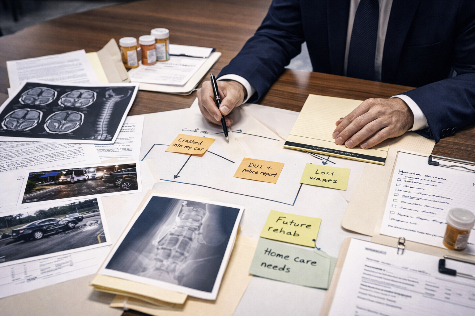 Mapping out a DUI case