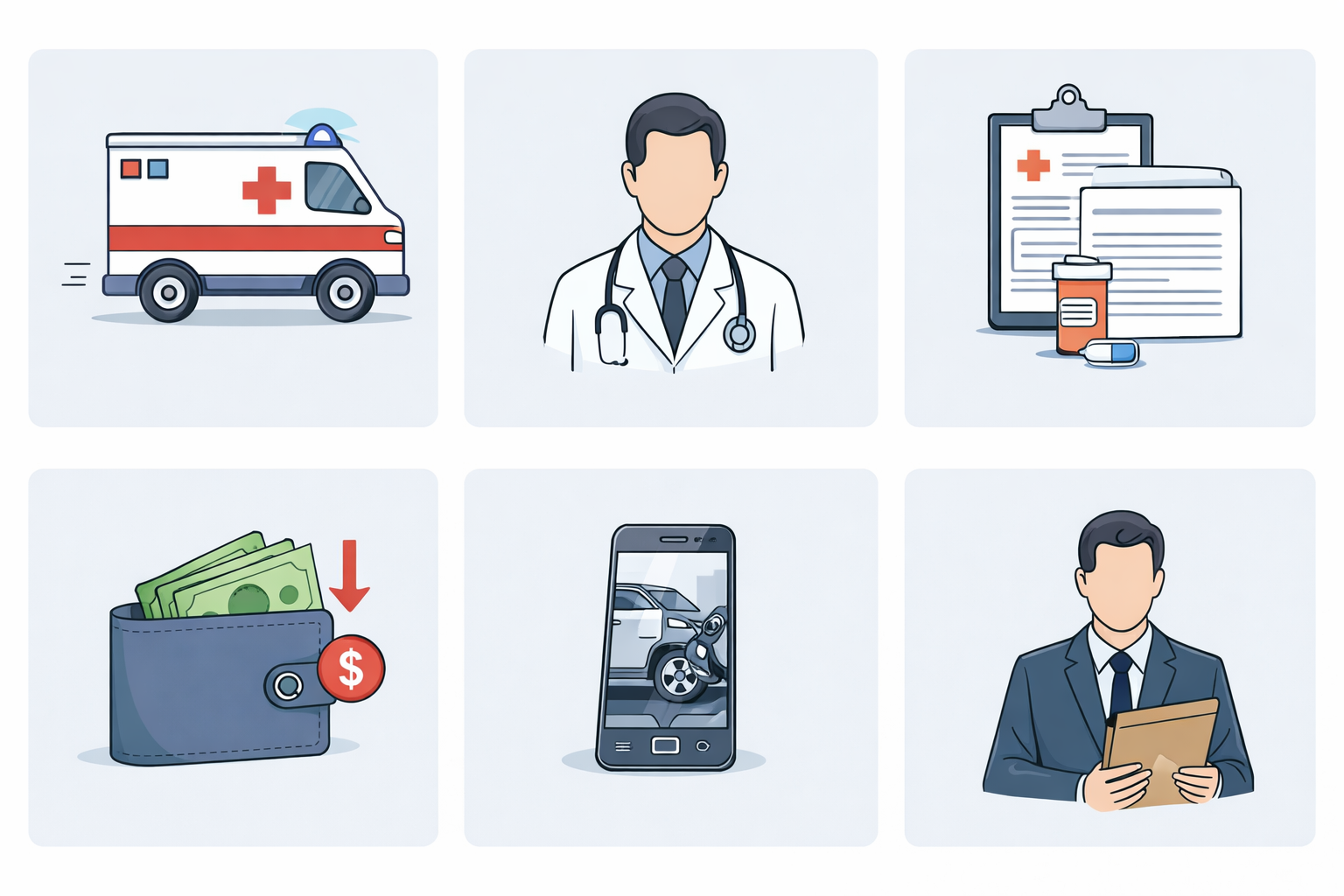 Steps to take after a crash