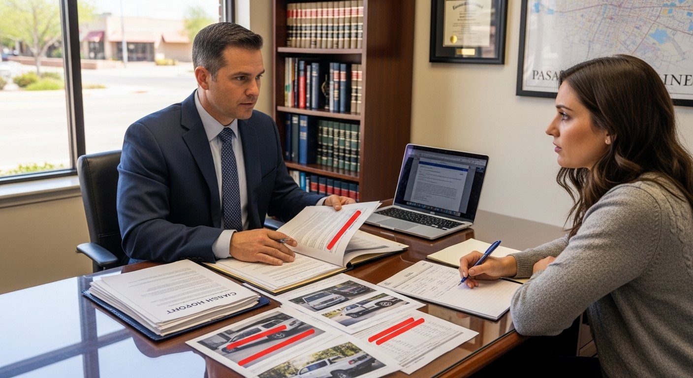 evidence in a pasadena tx drunk driving accident case