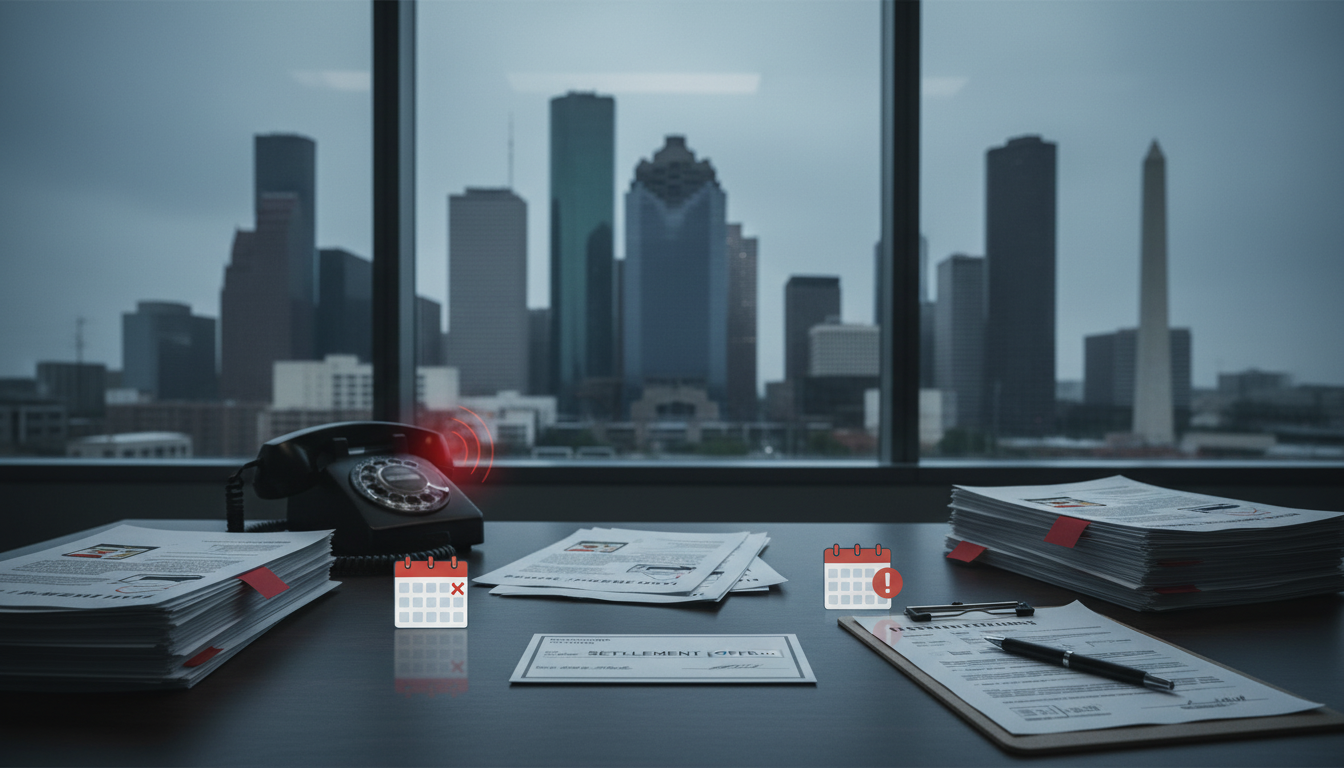 uninsured underinsured drunk driver claims Houston claim mistakes image