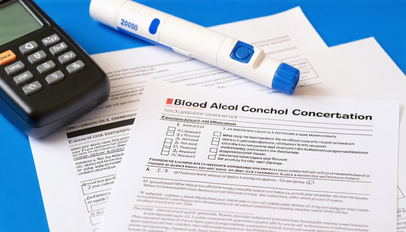 BAC blood alcohol concentration test result as primary liability evidence in Houston drunk driving accident civil claim