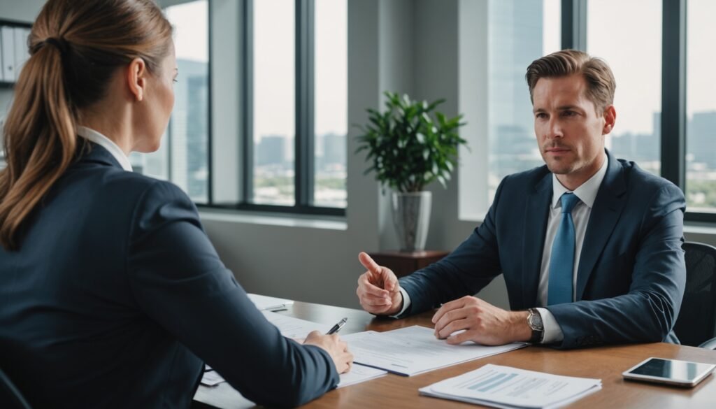 Free consultation with a drunk driving accident lawyer in Houston discussing case strategy and next steps