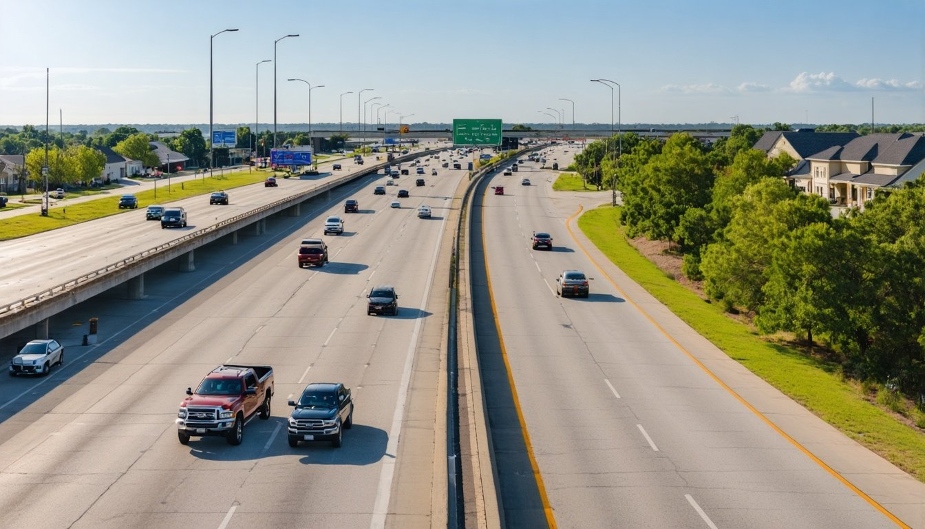Grand Parkway 99 in the Katy area where drunk driving crashes span Harris Fort Bend and Waller County jurisdictions