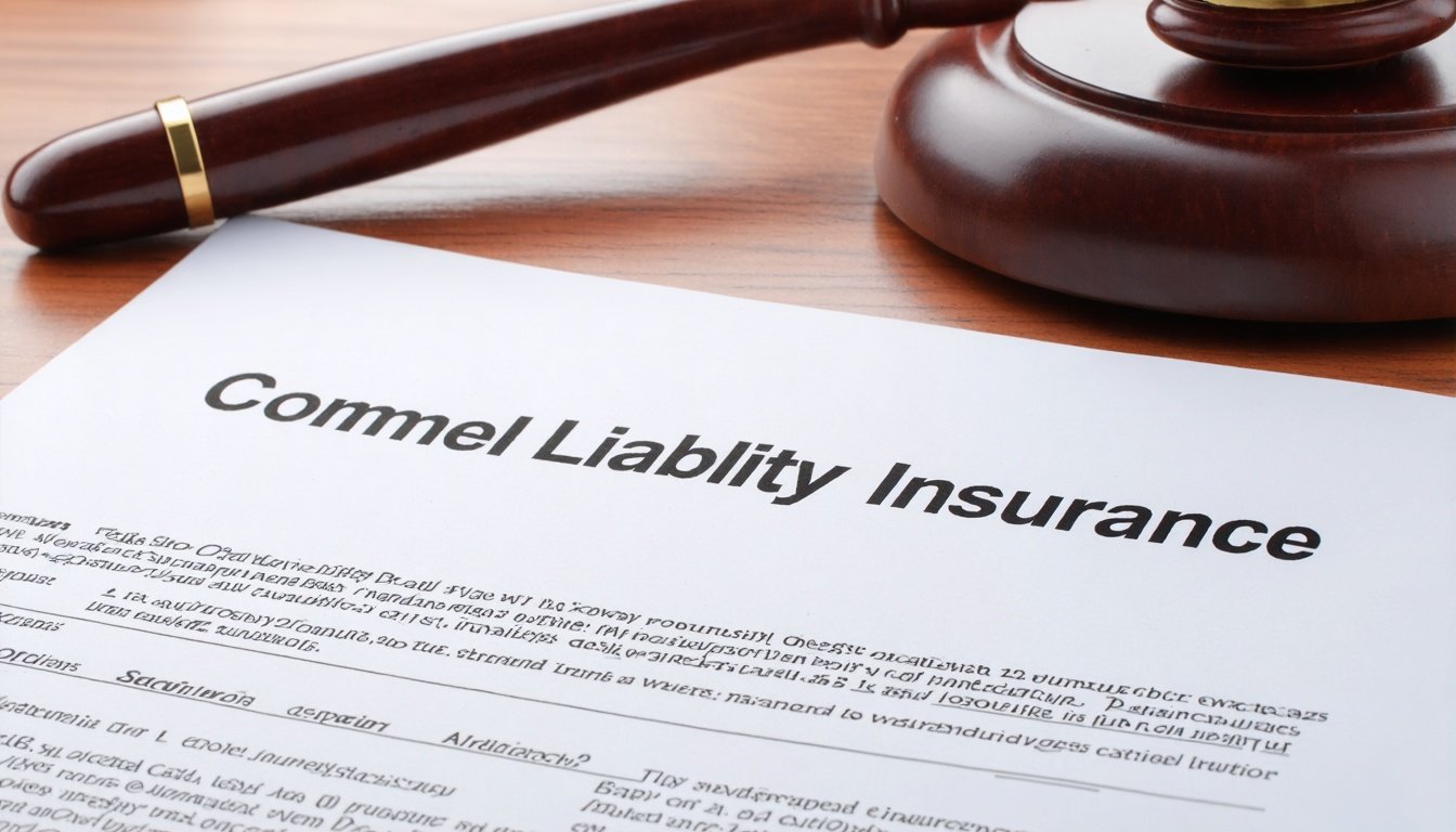 Commercial bar insurance documents showing expanded coverage for Houston drunk driving dram shop lawsuit