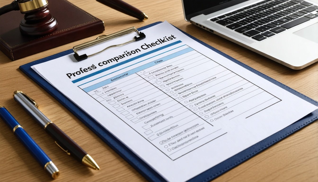 Comparison checklist for evaluating top drunk driving accident lawyers Houston on trial experience dram shop knowledge and fees